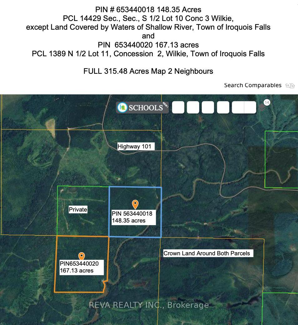 N1/2 Lot 11 Con 2 Wilkie N/A, Iroquois Falls, ON P0K 1G0
