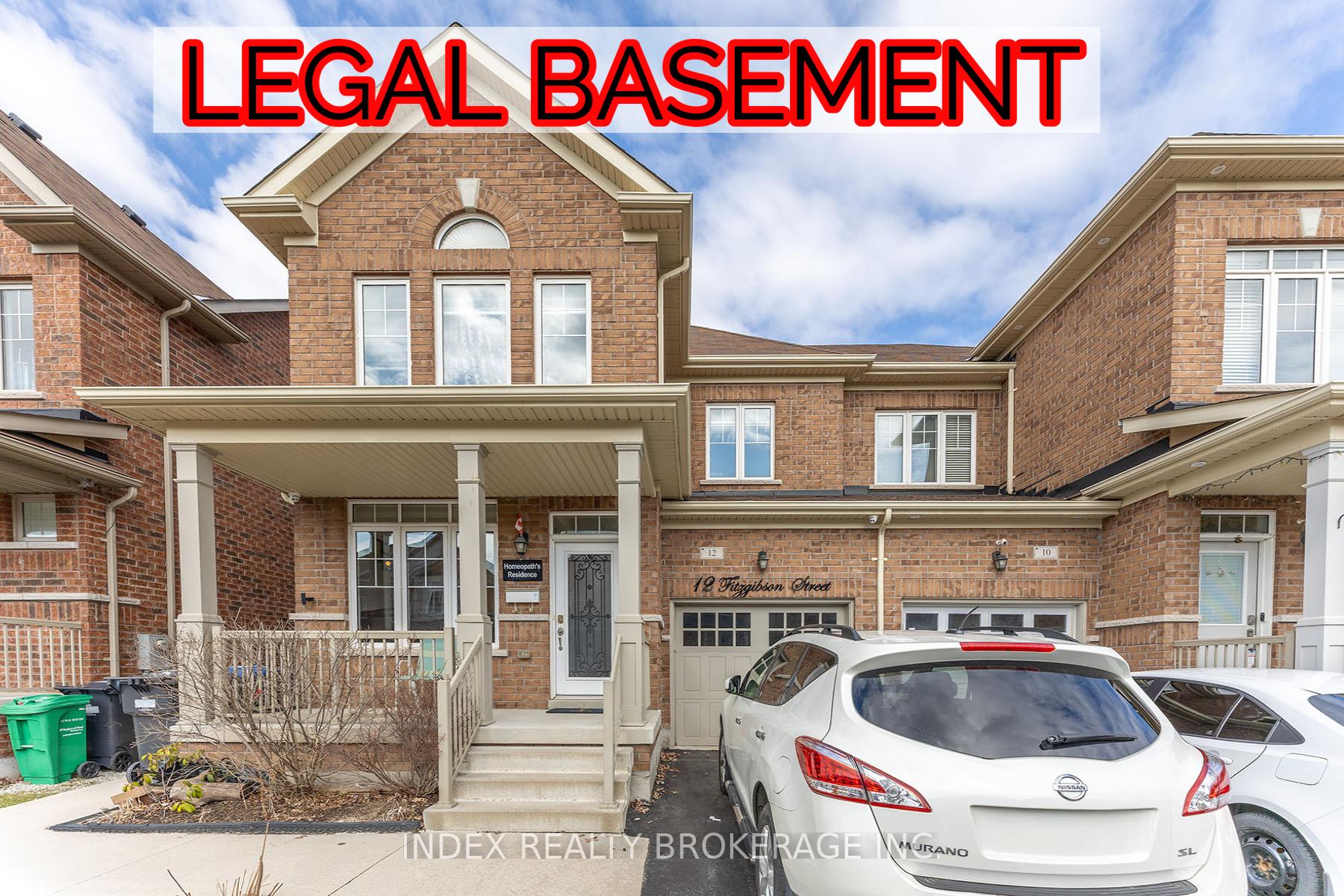 12 Fitzgibson Street, Brampton, ON L6Y 5Y5