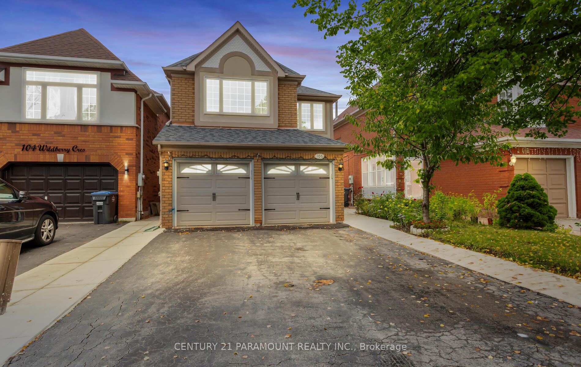 106 Wildberry Crescent, Brampton, ON L6R 1J8