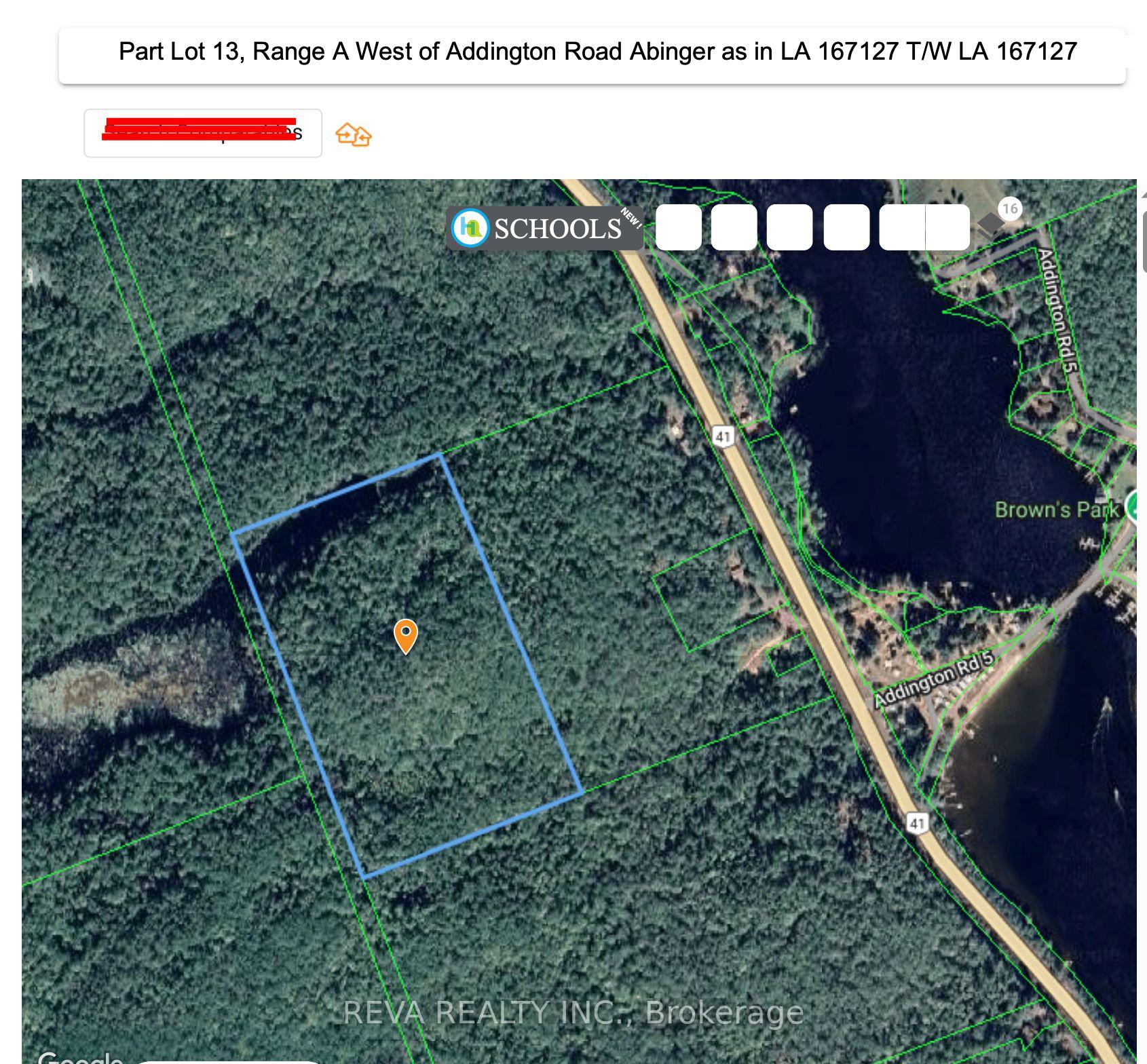 Lot 13 Addington Highlands N/A, Addington Highlands, ON K0H 1K0