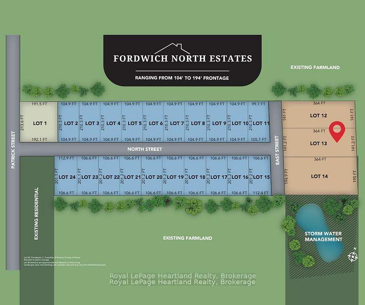 LOT 13 East Street N, Howick, ON N0G 1V0