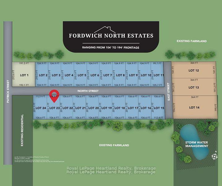 LOT 23 North Street, Howick, ON N0G 1V0